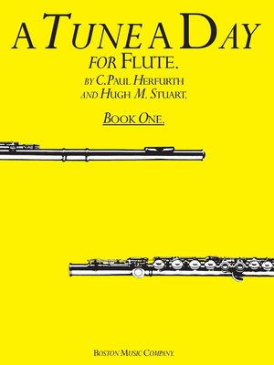 cover image of A Tune a Day for Flute